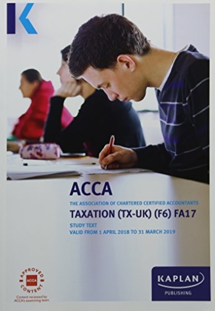 F6 Taxation (FA17) - Complete Text, Paperback / softback Book