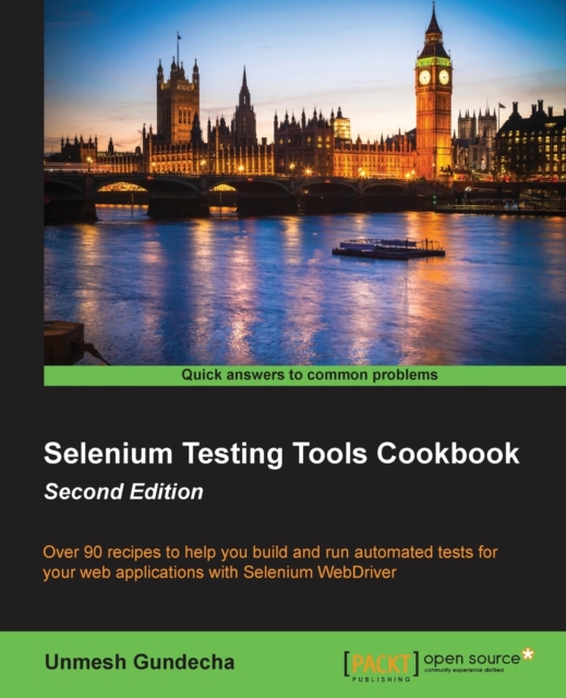 Selenium Testing Tools Cookbook -, Electronic book text Book