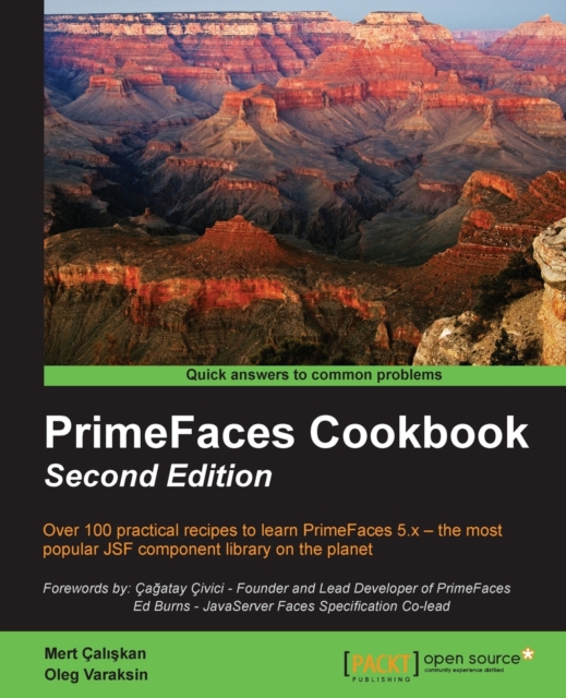 PrimeFaces Cookbook -, Electronic book text Book