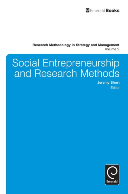 Social Entrepreneurship and Research Methods, Hardback Book