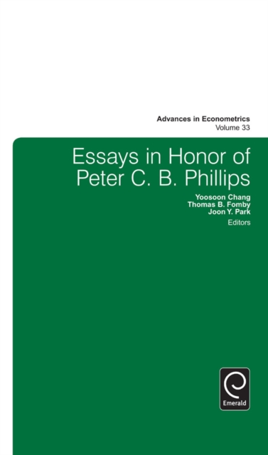 Essays in Honor of Peter C. B. Phillips, Hardback Book