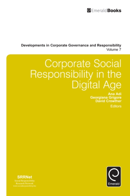 Corporate Social Responsibility in the Digital Age, Hardback Book