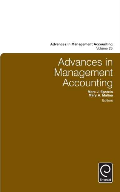 Advances in Management Accounting, Hardback Book