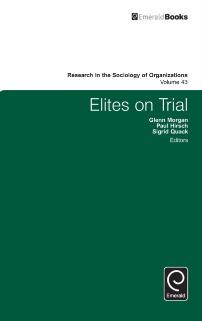 Elites on Trial, Hardback Book