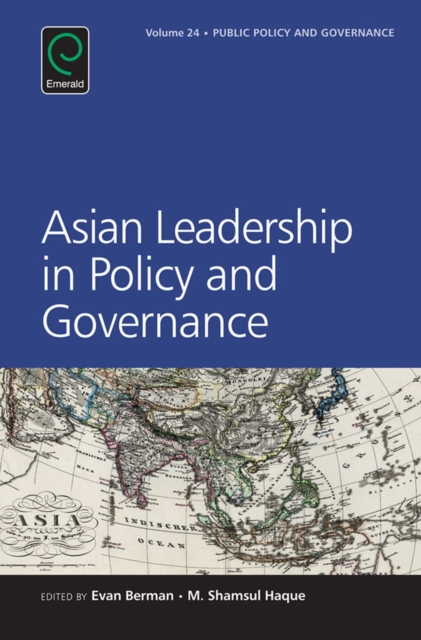 Asian Leadership in Policy and Governance, Hardback Book