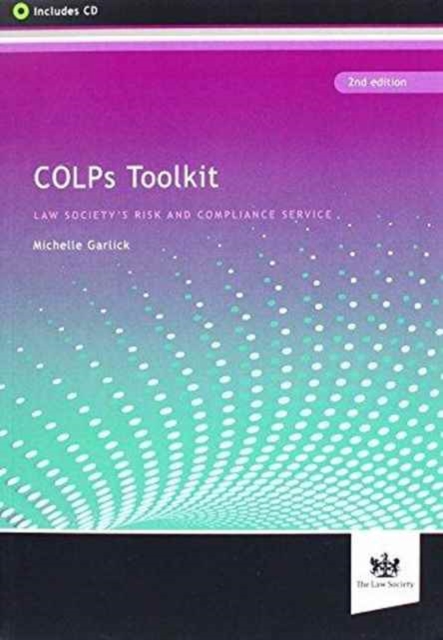 COLPs Toolkit : Law Society's Risk and Compliance Service, Mixed media product Book