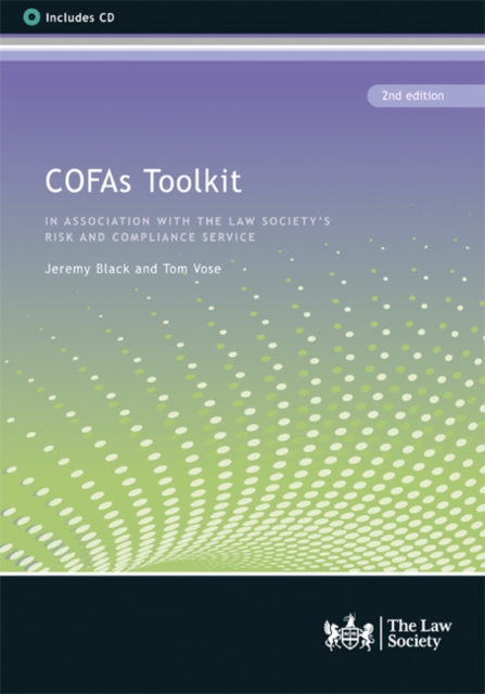 COFAs Toolkit : In association with the Law Society's Risk and Compliance Service, 2nd edition, Paperback / softback Book