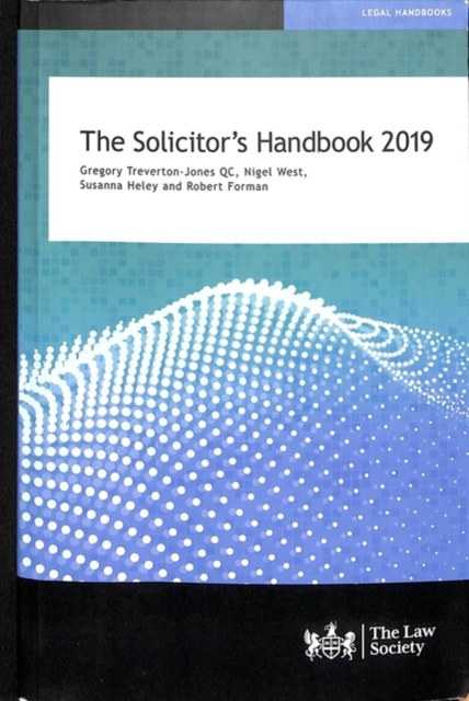 The Solicitor's Handbook 2019, Paperback / softback Book