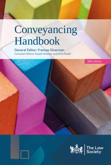 Conveyancing Handbook, 30th edition, Hardback Book