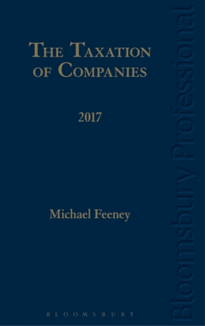 The Taxation of Companies 2017, Hardback Book