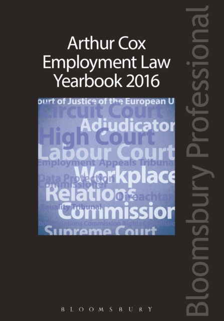 Arthur Cox Employment Law Yearbook 2016, EPUB eBook