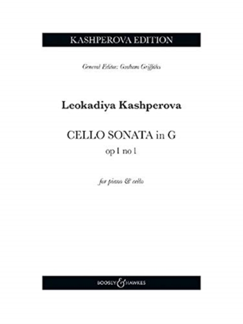 Cello Sonata No. 1 in G Op. 1, Nr. 1, Sheet music Book