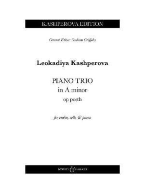 Piano Trio in A minor, Sheet music Book