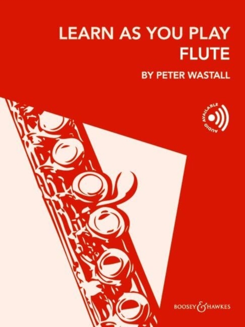 Learn As You Play Flute, Book Book