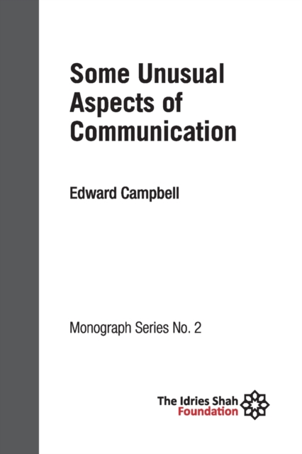 Some Unusual Aspects of Communication : ISF Monograph 2, Paperback / softback Book