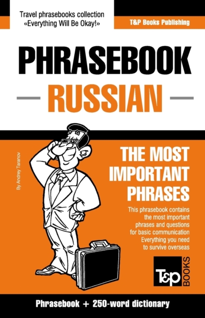English-Russian phrasebook and 250-word mini dictionary, Paperback / softback Book