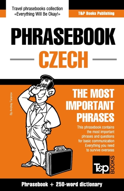 English-Czech phrasebook and 250-word mini dictionary, Paperback / softback Book