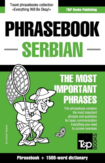 English-Serbian phrasebook and 1500-word dictionary, Paperback / softback Book