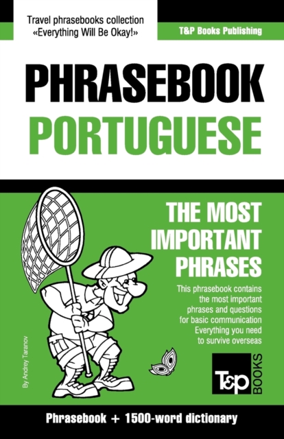 English-Portuguese phrasebook and 1500-word dictionary, Paperback / softback Book