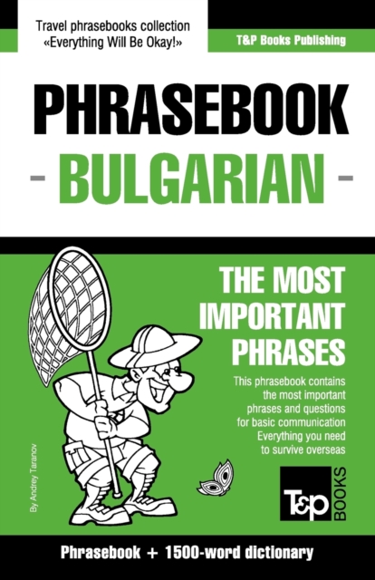English-Bulgarian phrasebook and 1500-word dictionary, Paperback / softback Book