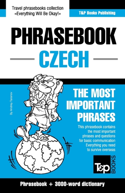 English-Czech phrasebook and 3000-word topical vocabulary, Paperback / softback Book