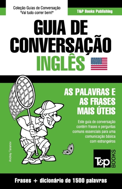 Guia de Conversacao Portugues-Ingles e dicionario conciso 1500 palavras, Paperback / softback Book