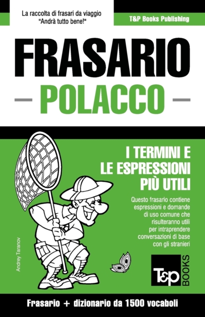 Frasario Italiano-Polacco e dizionario ridotto da 1500 vocaboli, Paperback / softback Book