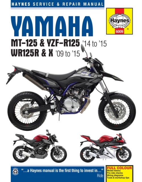 Yamaha Mt-125, YZF-R125 & Wr125R/X (09 - 15), Paperback / softback Book