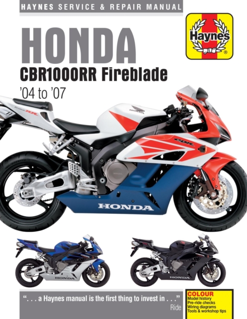 Honda CBR1000RR (04 -07) : 45111, Paperback / softback Book
