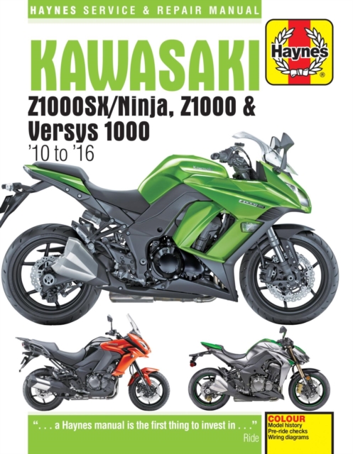 Kawasaki Z1000, Z1000SX & Versys ('10 - '16), Paperback / softback Book
