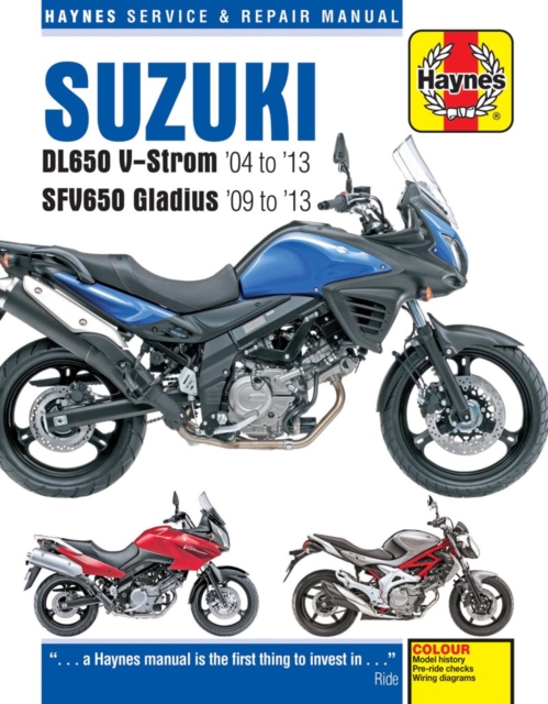 Suzuki DL650 V-Strom & SFV650 Gladius (04 - 13), Paperback / softback Book