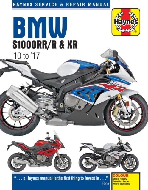 BMW S1000RR/R & XR Service & Repair Manual (2010 to 2017), Paperback / softback Book