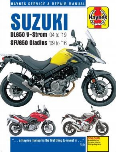 Suzuki DL650 V-Strom & SFV650 Gladius (04 - 19) : 2004 to 2019, Paperback / softback Book