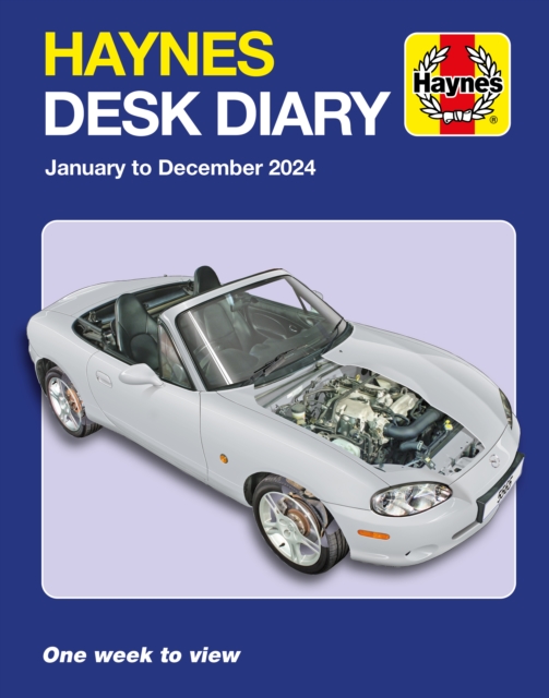 Haynes 2024 Desk Diary : January to December 2024, Diary or journal Book
