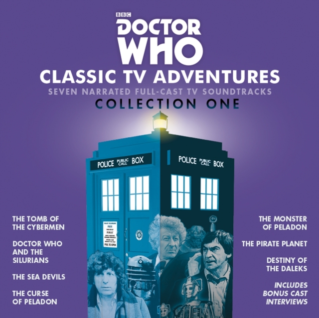 Doctor Who: Classic TV Adventures Collection One : Seven full-cast BBC TV soundtracks, CD-Audio Book