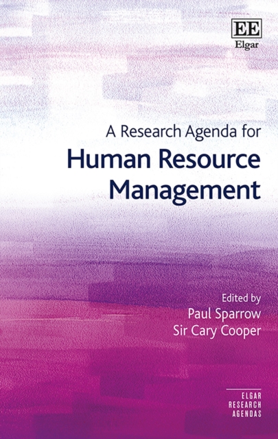 Research Agenda for Human Resource Management, PDF eBook