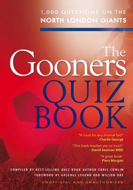 The Gooners Quiz Book, Paperback / softback Book