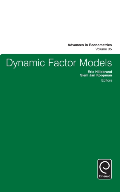 Dynamic Factor Models, Hardback Book
