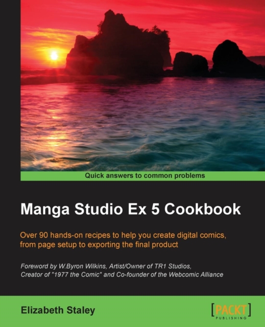 Manga Studio Ex 5 Cookbook, Electronic book text Book