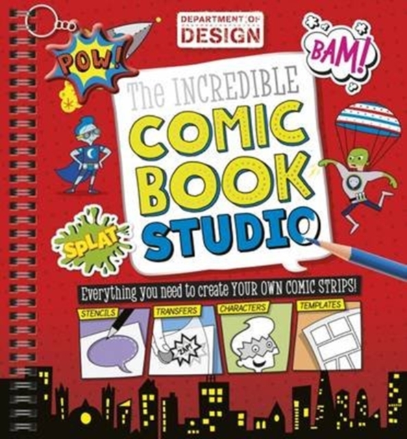 The Incredible Comic Book Studio, Spiral bound Book