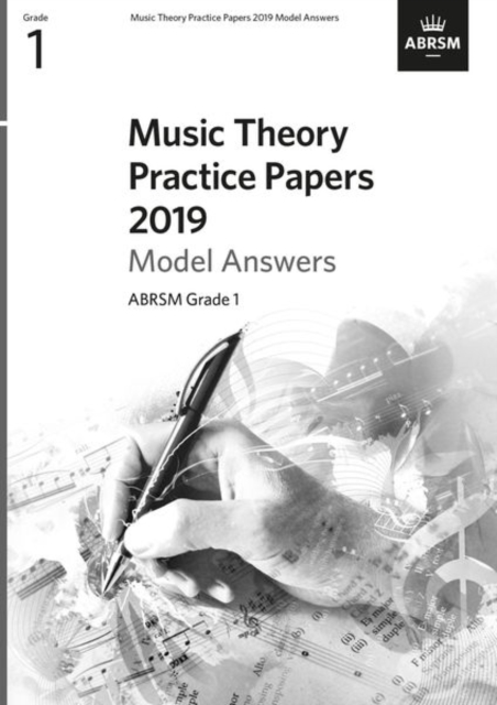 Music Theory Practice Papers 2019 Model Answers, ABRSM Grade 1, Sheet music Book