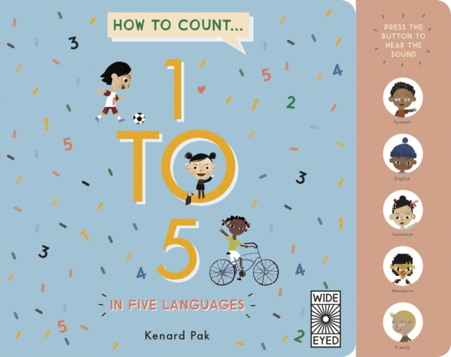 How to Count 1 to 5 in Five Languages, Board book Book