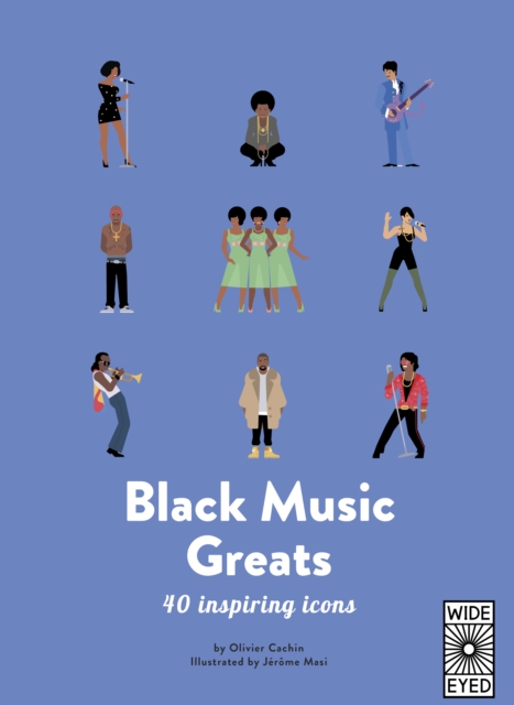 40 Inspiring Icons: Black Music Greats, Hardback Book