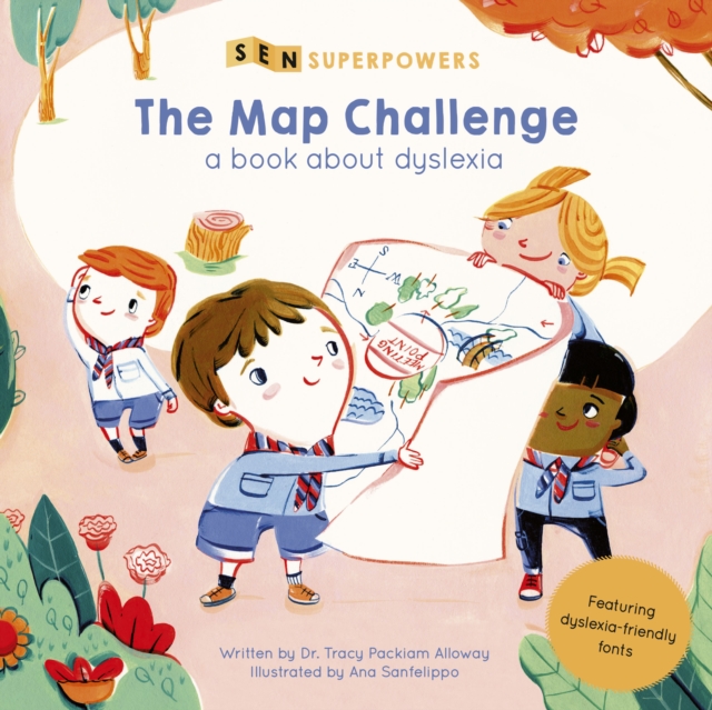 The Map Challenge : A Book about Dyslexia, EPUB eBook