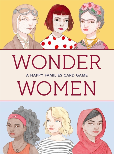 Wonder Women : A Happy Families Card Game, Cards Book
