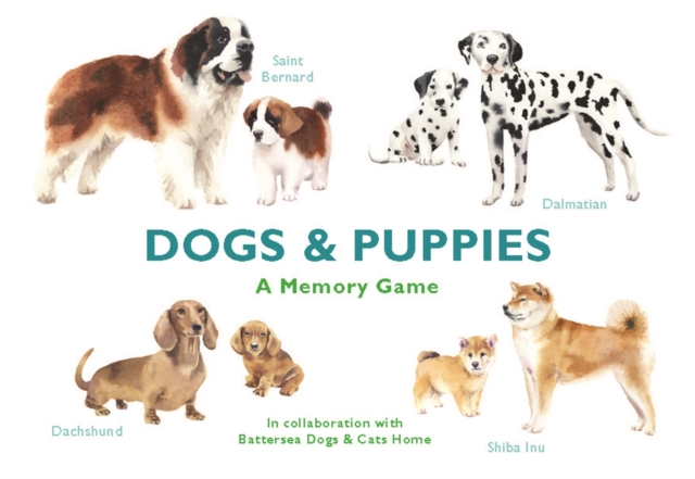 Dogs & Puppies : A Memory Game, Cards Book