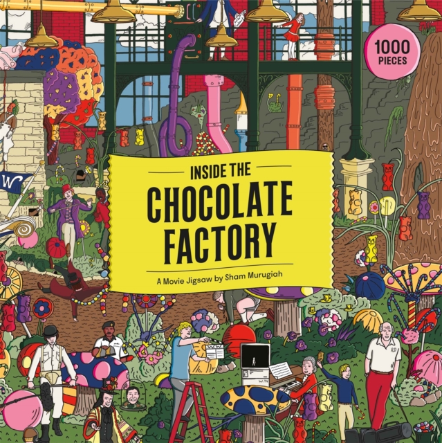 Inside the Chocolate Factory : A Movie Jigsaw Puzzle, Jigsaw Book