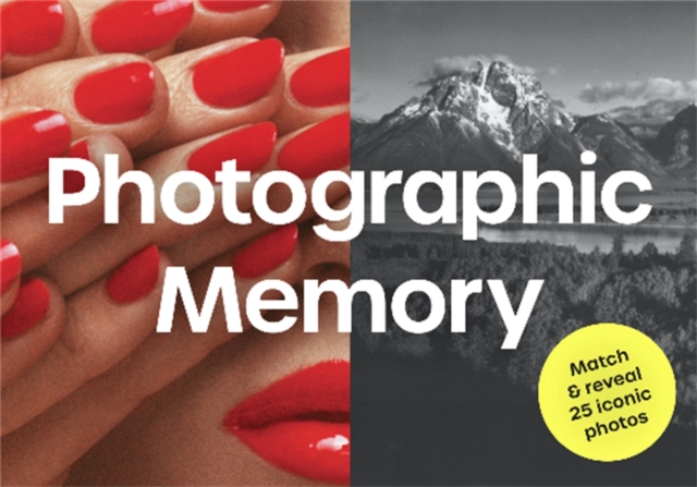 Photographic Memory : Match & reveal 25 iconic photos, Cards Book