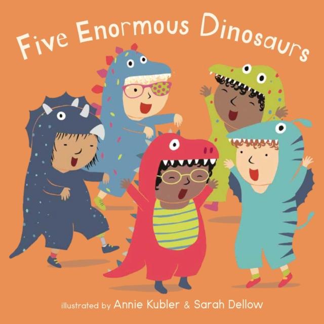 Five Enormous Dinosaurs, Board book Book