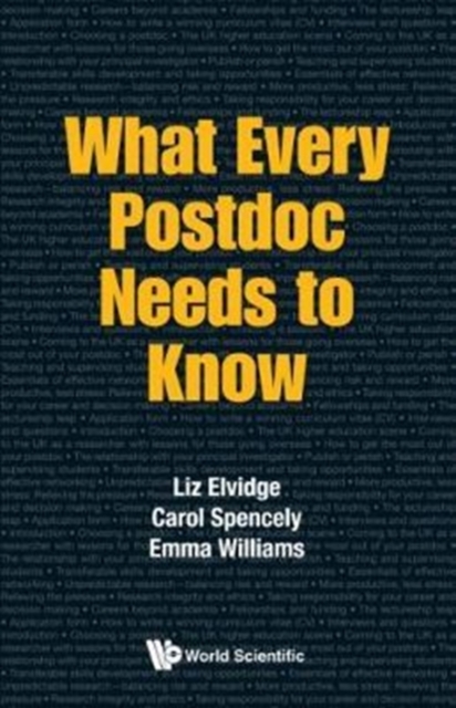 What Every Postdoc Needs To Know, Paperback / softback Book